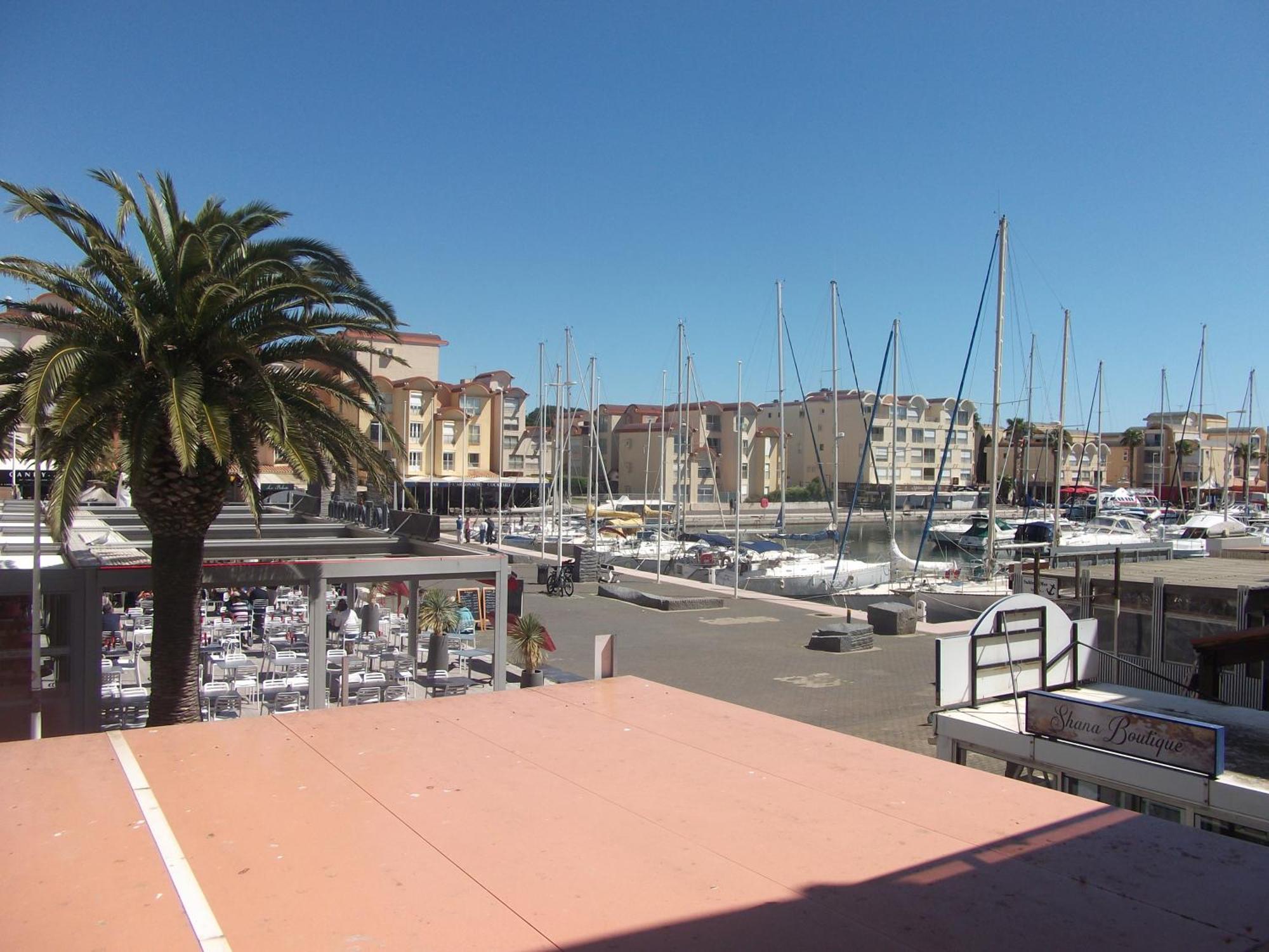 Studio Sur Le Port, Climatisation, Wifi, Piscine, Lave-Linge Gruissan Exterior foto